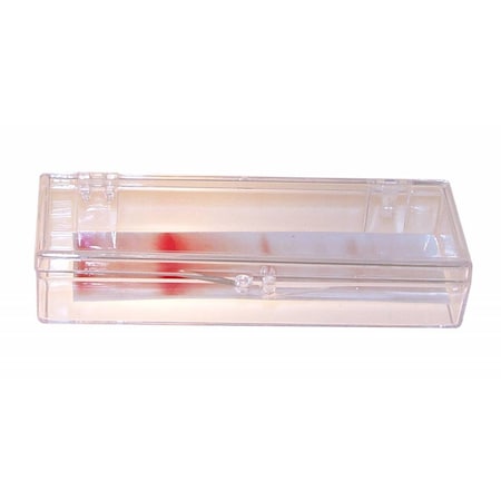 Gary Plastic Mini-Strip Blotting Box, 1 Lane, 9.5x3.0x1.6cm, 4/pk, 4PK 248771